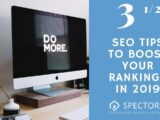 3 and a Half SEO Tips to Boost Your Rankings This Year