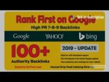Backlinks 2020/2021 : I will do 100 manual dofollow high pr backlinks with high da links