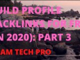 প্রোফাইল ব‍্যাকলিংক Part 3: Profile Backlinks Bangla Tutorial।Backlinks SEO Tutorial 2020#MAMTECHPRO