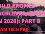 প্রোফাইল ব‍্যাকলিংক Part 8:Profile Backlinks Bangla Tutorial।Backlinks SEO Tutorial 2020#MAMTECHPRO