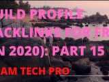 প্রোফাইল ব‍্যাকলিংক Part 15: Profile Backlinks Bangla TutorialBacklinks SEO Tutorial 2020#MAMTECHPRO
