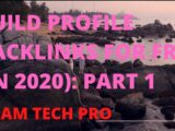 প্রোফাইল ব‍্যাকলিংক Part 1:Profile Backlinks Bangla TutorialBacklinks SEO Tutorial 2020#MAMTECHPRO