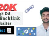20k Dofollow backlinks List | Free High Authority  Dofollow Backlinks from DA 92- PA-95 Website