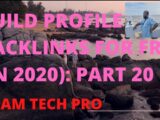 প্রোফাইল ব‍্যাকলিংক Part 20:Profile Backlinks Bangla Tutorial|Backlinks SEO Tutorial 2020#MAMTECHPRO