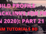 প্রোফাইল ব‍্যাকলিংক Part 21:Profile Backlinks Bangla Tutorial।SEO Tutorial 2020