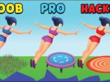 NOOB vs PRO vs HACKER - Flip Jump Stack