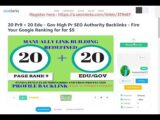 20 Pr9 20 Edu Gov High Pr SEO Authority Backlinks Fire Your Google Ranking On SE