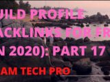 প্রোফাইল ব‍্যাকলিংক Part 17:Profile Backlinks Bangla Tutorial।SEO Tutorial 2020