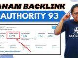 🔴 WEBSITE BACKLINKS DOMAIN AUTHORITY BESAR 90 - 93 DAN CARA MENANAM BACKLINK - SIMAK SAMPAI SELESAI