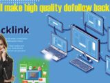 I will make high quality dofollow backlinks for off page SEO