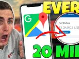 Earn $500/Day For FREE (WEIRD NEW Google Maps Trick)