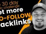 Traffic Challenge: Day 1 - Get Do-Follow Backlinks & Organic Traffic