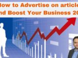 How to Advertise on articles and Boost Your Business 2019