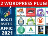Top 12 WordPress Plugins That You Should Have in 2021 to Boost Your Website's Traffic